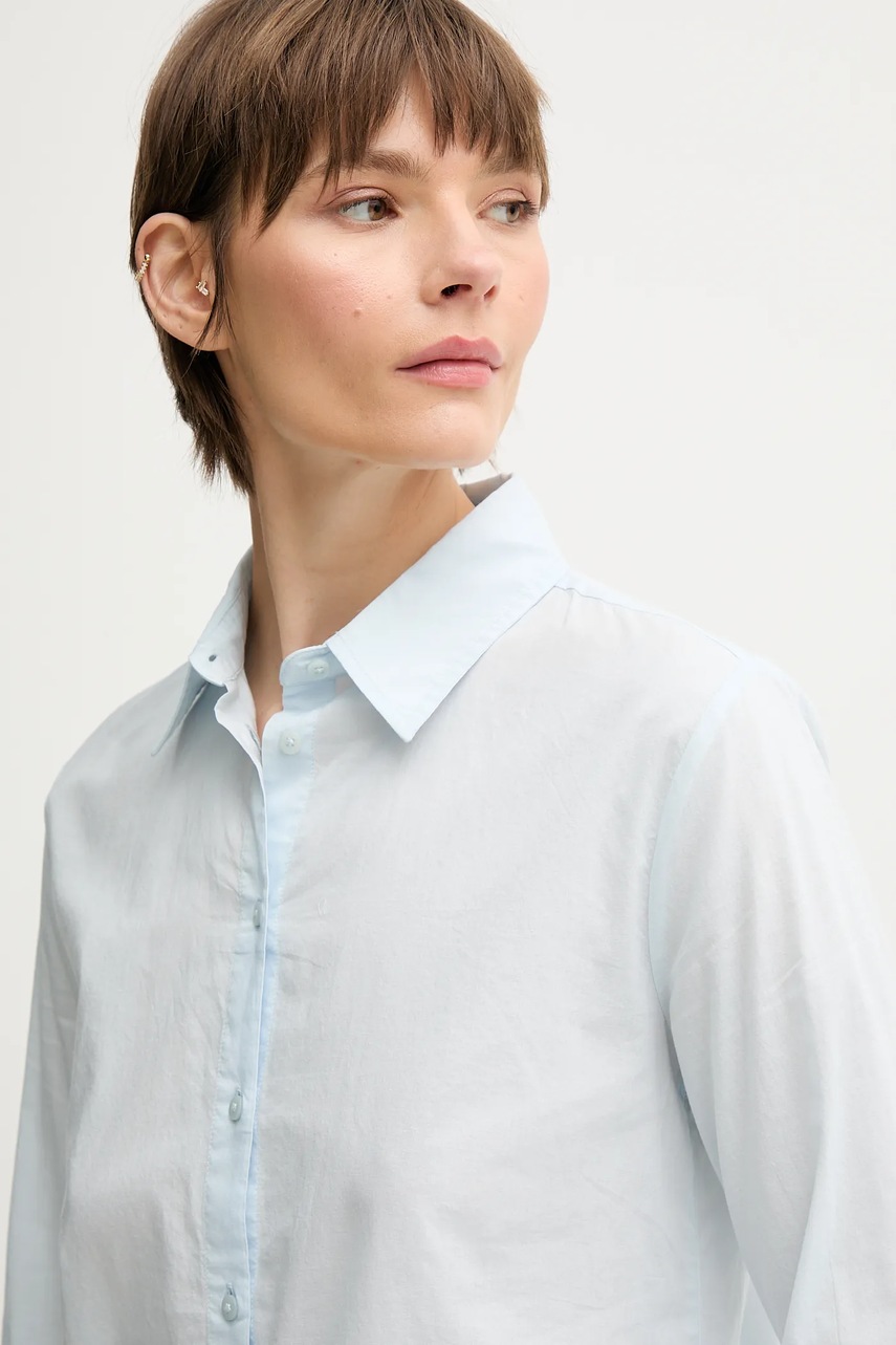 Βαμβακερό πουκάμισο United Colors of Benetton φωτογραφία