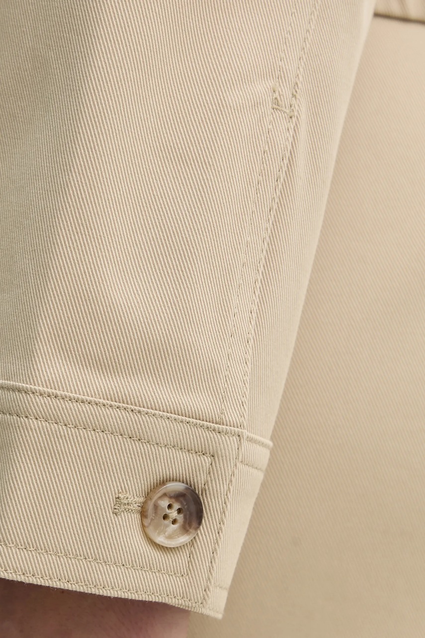 Μπουφάν Samsoe Samsoe SAESMELLA χρώμα: μπεζ, F25100009 φωτογραφία