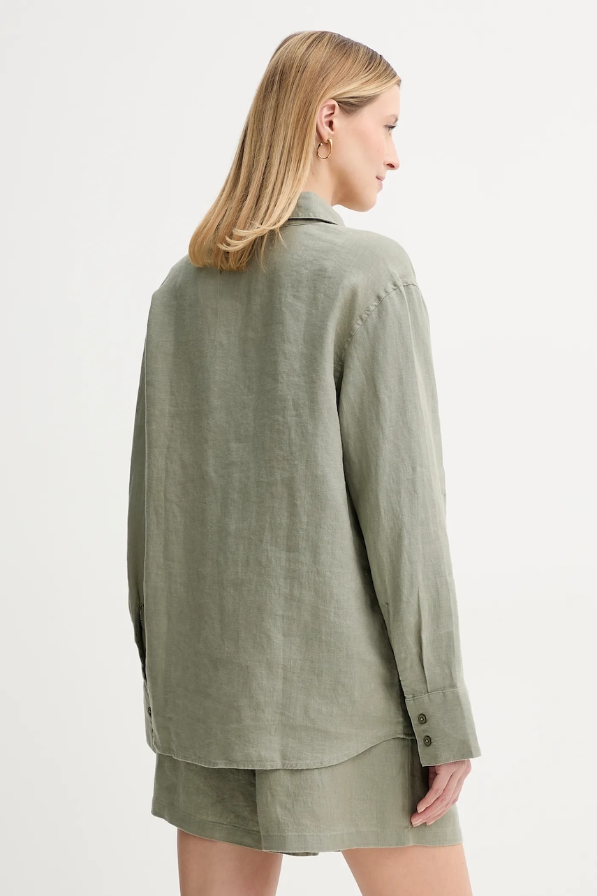 Lněná košile Samsoe Samsoe SANOT (obrázek 3)