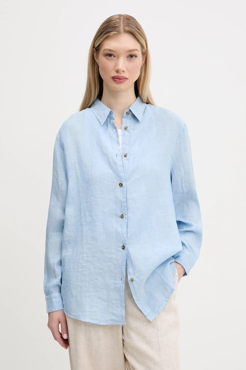 Superdry cămașă de in cu guler clasic, relaxed, W4010463A-F5P