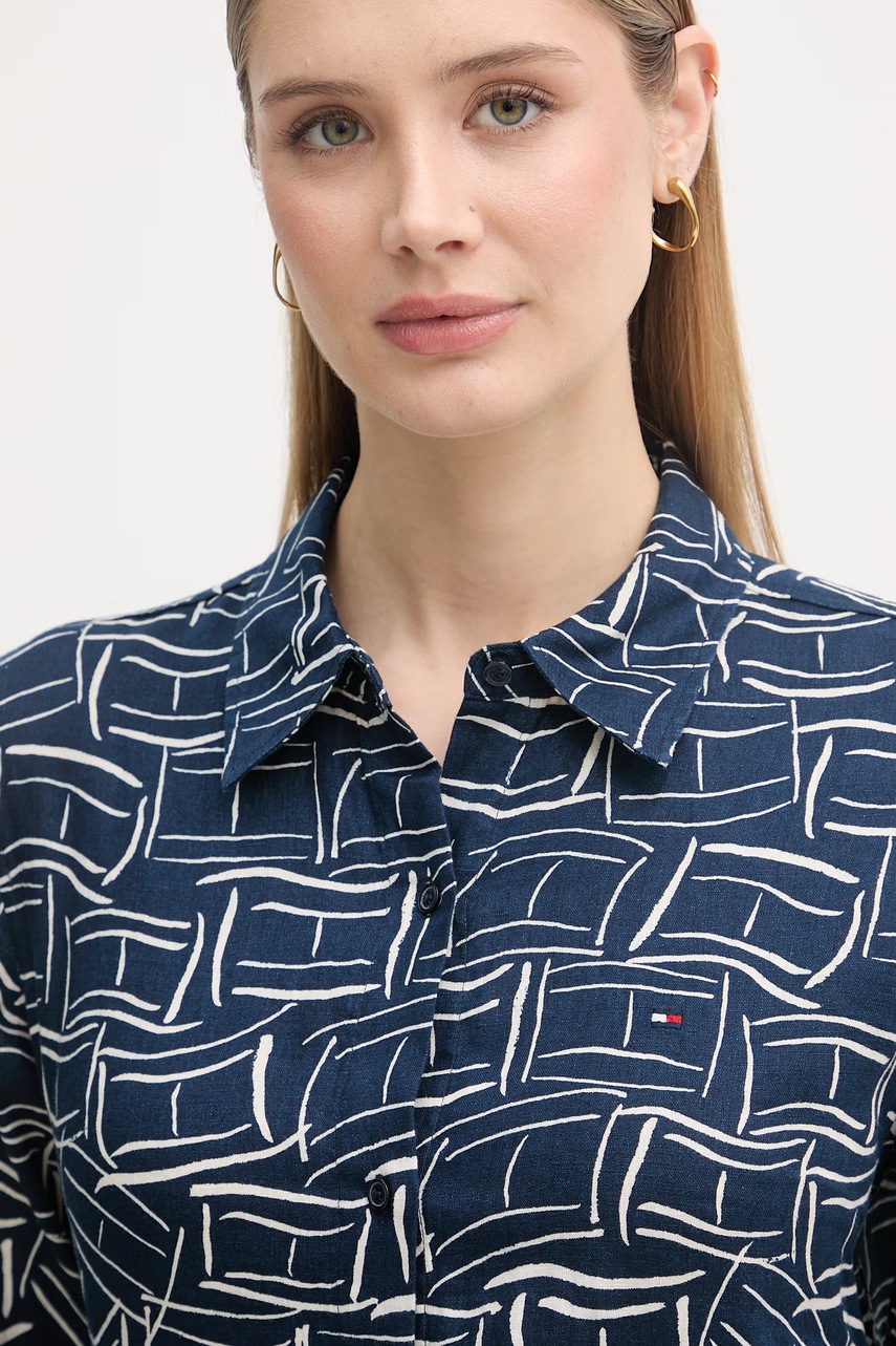 Tommy Hilfiger košeľa dámska ľanová