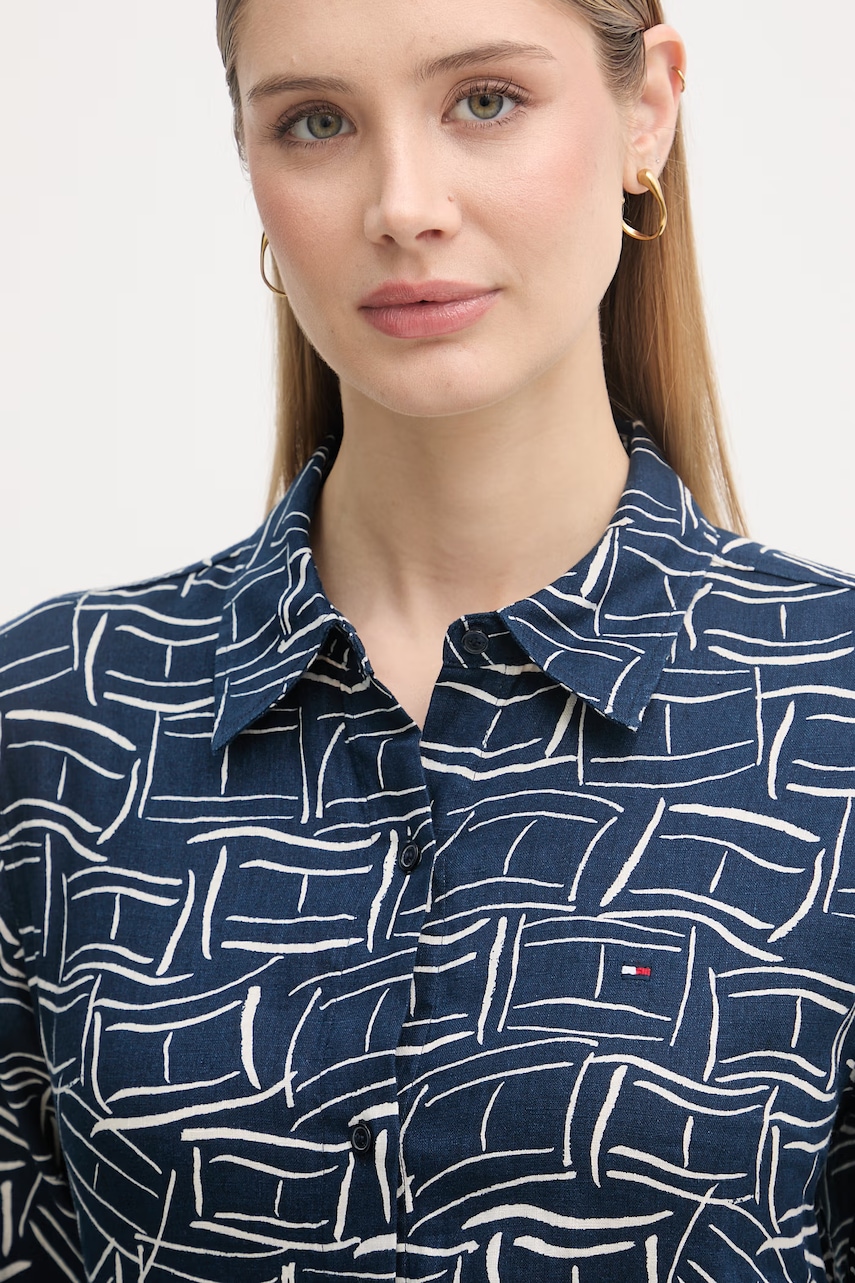 Tommy Hilfiger košeľa dámska ľanová