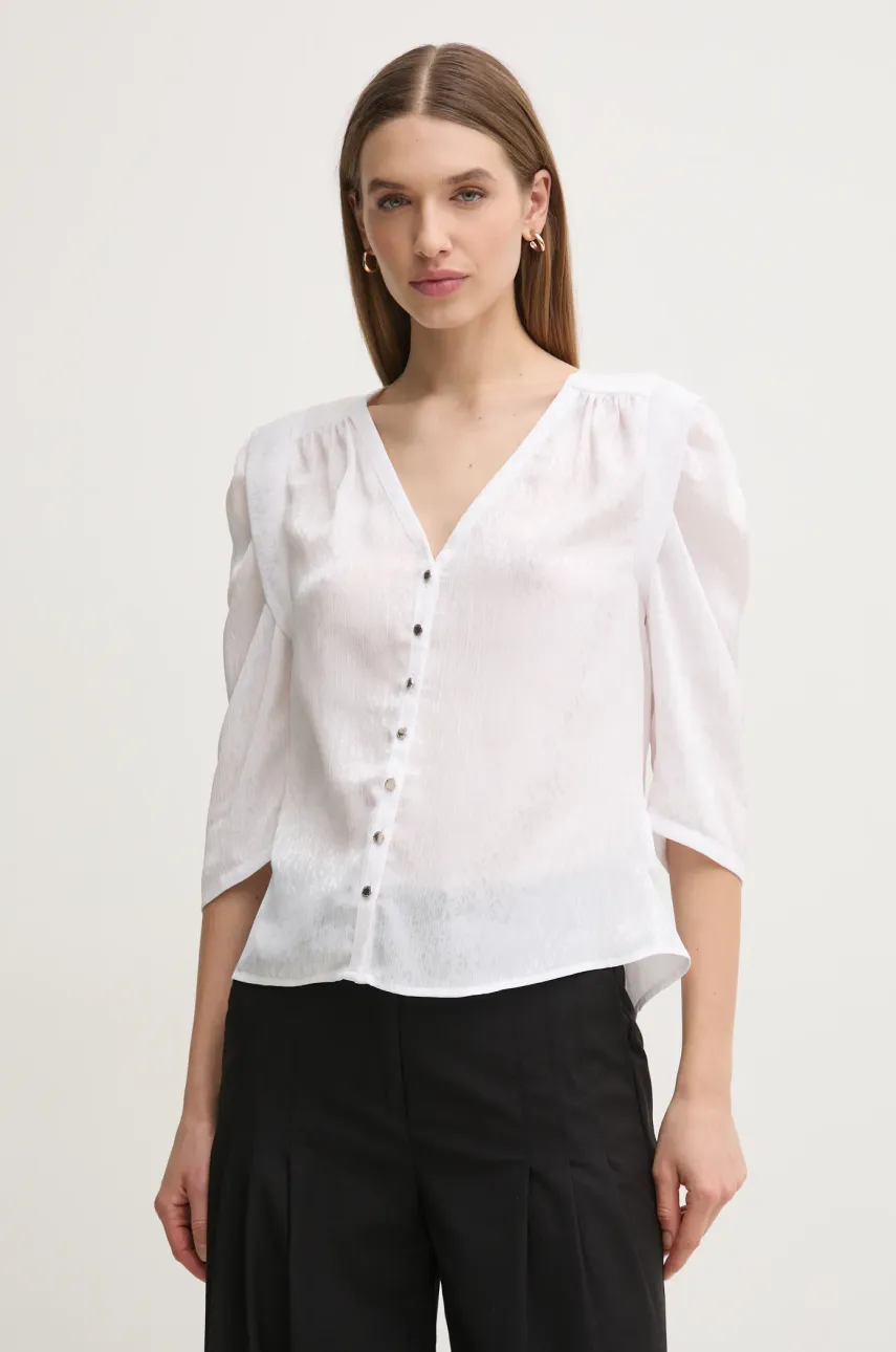 Morgan camasa CALA femei, culoarea alb, regular, CALA Morgan camasa CALA femei, culoarea alb, regular, CALA