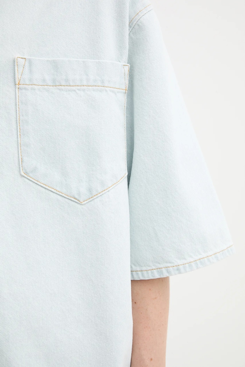 Τζιν πουκάμισο AERON ABBOTT φωτογραφία