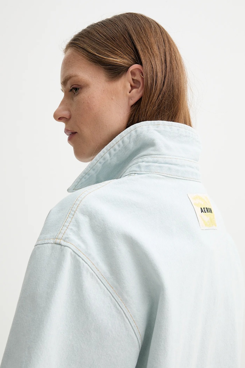 Τζιν πουκάμισο AERON ABBOTT φωτογραφία