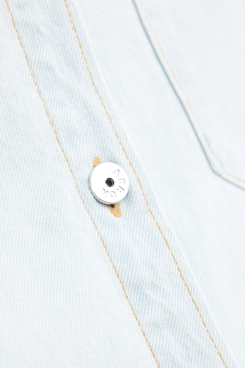 Τζιν πουκάμισο AERON ABBOTT φωτογραφία