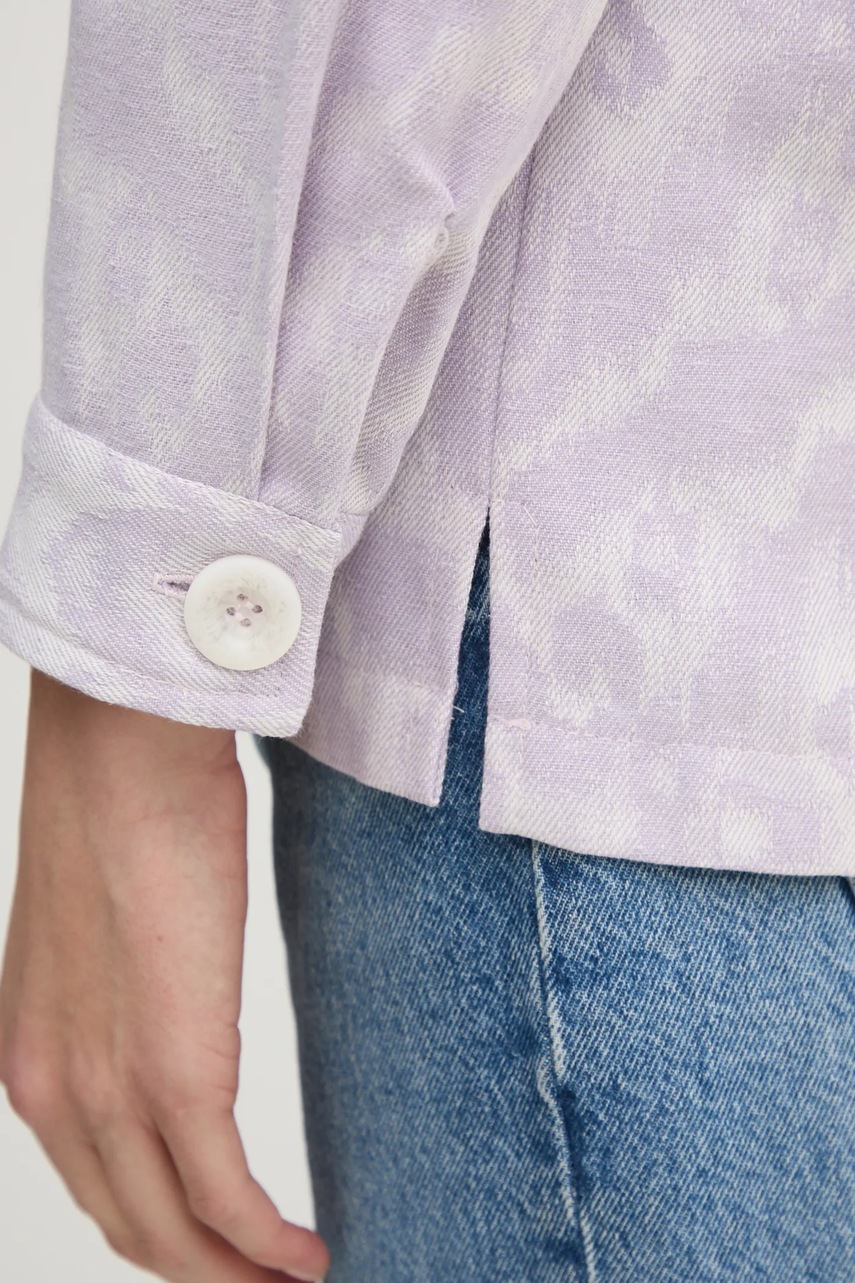 Πουκάμισο La Petite Française CHANDLER χρώμα: μοβ, CHANDLER φωτογραφία