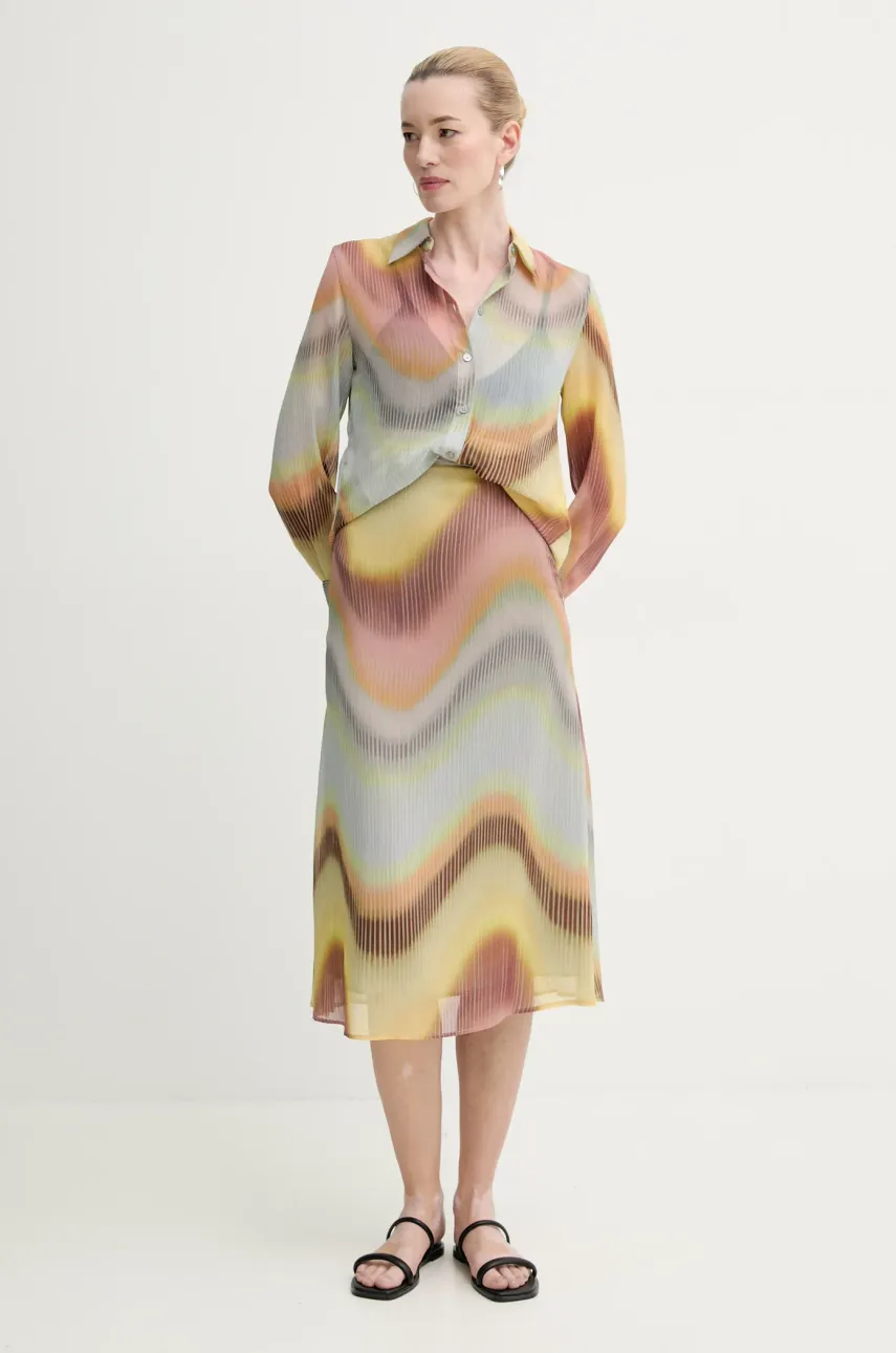 Рубашка PS Paul Smith женская regular классический воротник W2R.335B.P31285 Рубашка PS Paul Smith женская regular классический воротник W2R.335B.P31285