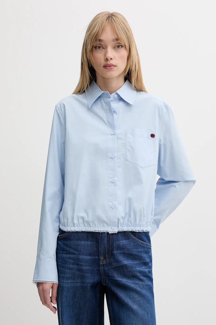 Miss Sixty camasa din bumbac cu guler clasic, regular, 6S2XJ02300