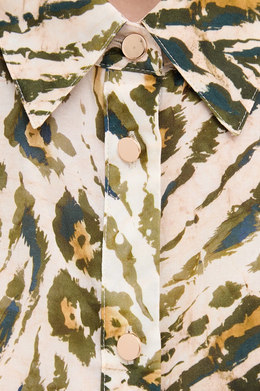 Πουκάμισο Marc Aurel χρώμα: μπεζ, 6322-1000-93436 φωτογραφία