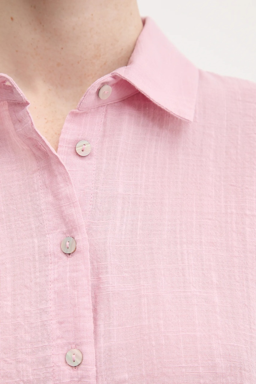 Μπλουζάκι United Colors of Benetton χρώμα: ροζ, 5ONVDQ0BQ φωτογραφία