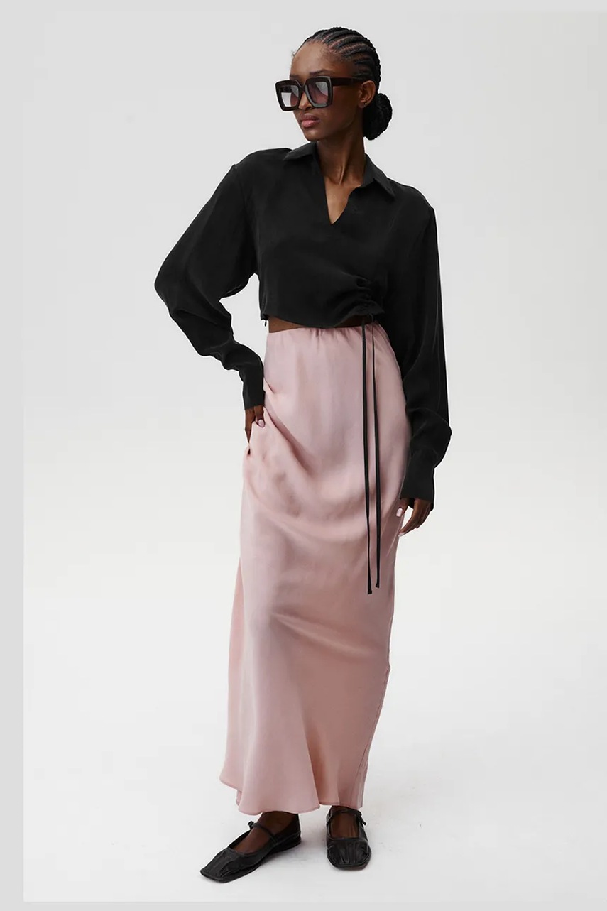 Πουκάμισο Undress Code Harmony Shirt χρώμα: μαύρο, 879 φωτογραφία