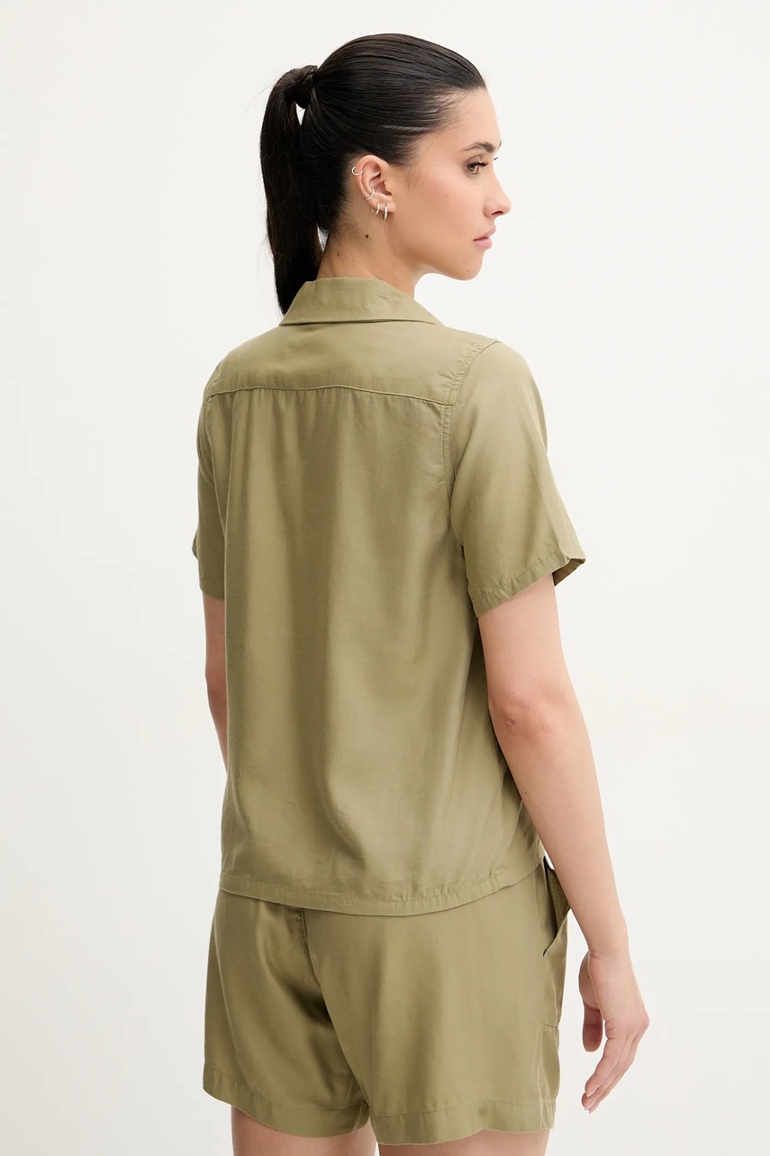 Πουκάμισο Picture Milou χρώμα: πράσινο, WTS0591 φωτογραφία