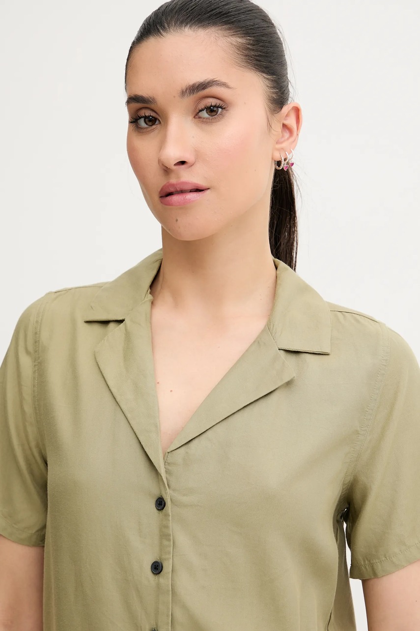 Πουκάμισο Picture Milou χρώμα: πράσινο, WTS0591 φωτογραφία