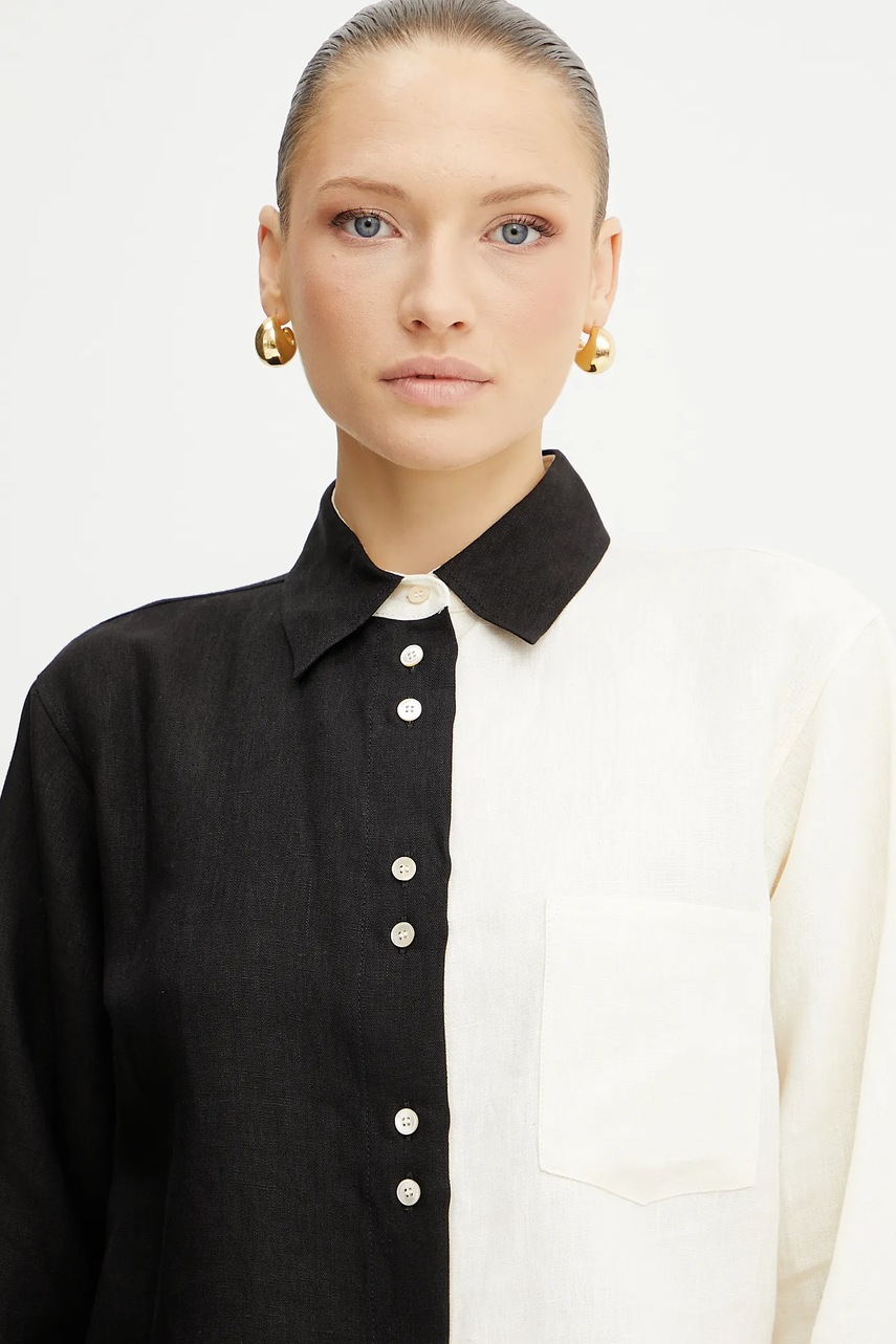 Πουκάμισο από λινό Forte Forte φωτογραφία