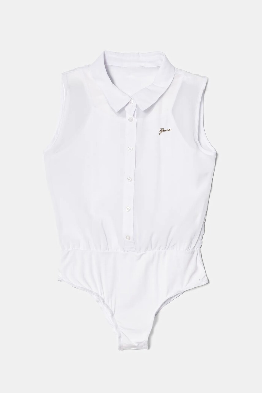 Levně Dětské body Guess bílá barva, J5RH00 WA2T0