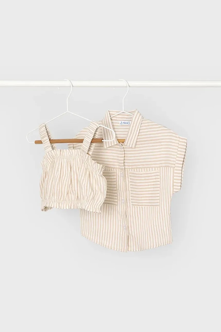 Mayoral camasa copii culoarea bej, 3185