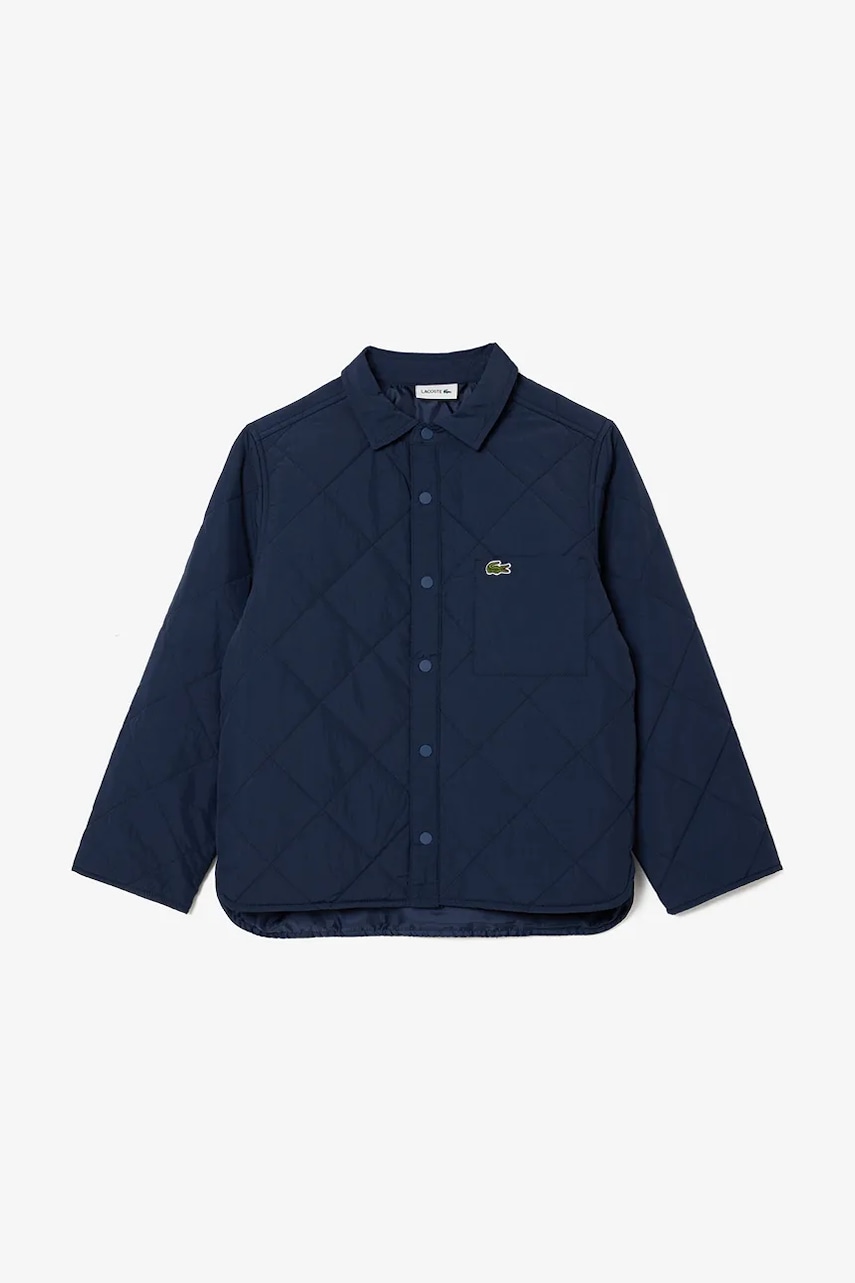 Детская куртка Lacoste цвет синий BJ3341 Детская куртка Lacoste цвет синий BJ3341