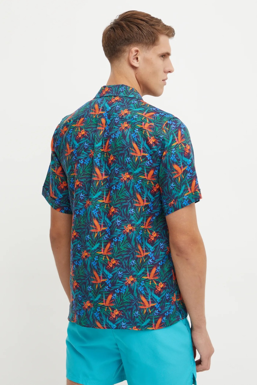 Lněná košile Vilebrequin CHARLI (obrázek 3)