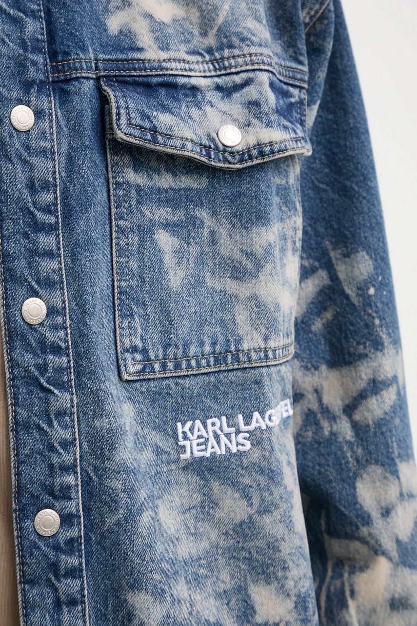 Τζιν πουκάμισο Karl Lagerfeld Jeans φωτογραφία