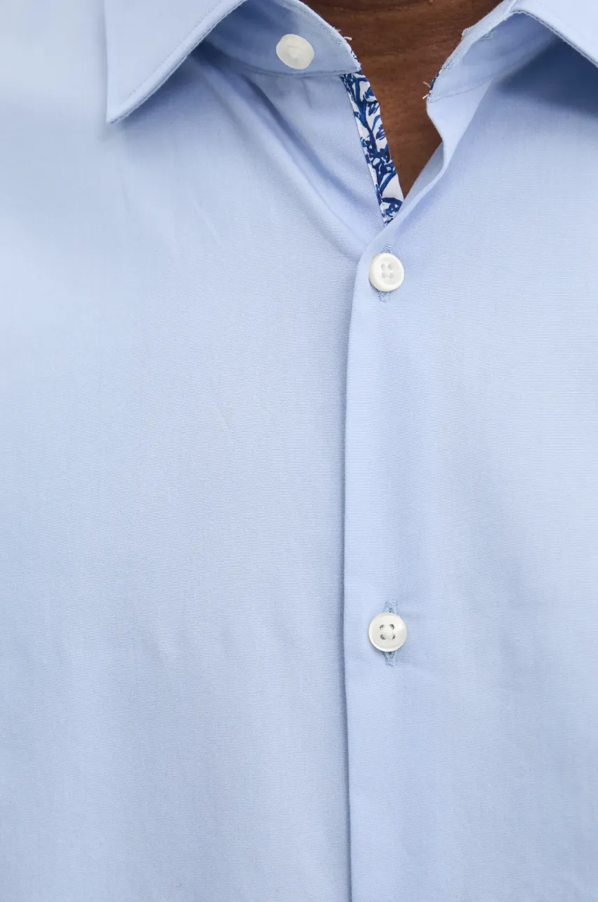 Хлопковая рубашка HUGO мужская slim классический воротник 50534044 Хлопковая рубашка HUGO мужская slim классический воротник 50534044