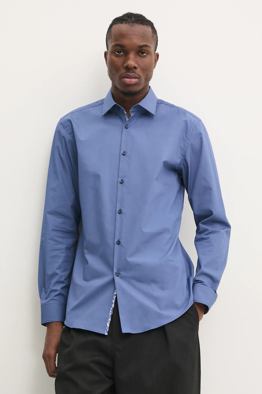 HUGO camasa din bumbac barbati, cu guler clasic, slim, 50534044