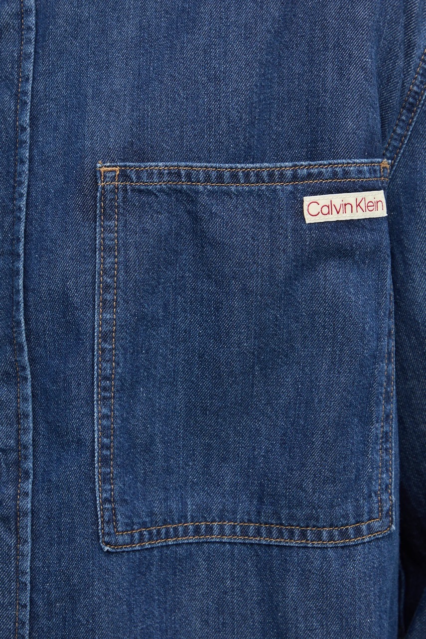 Τζιν πουκάμισο Calvin Klein Jeans φωτογραφία