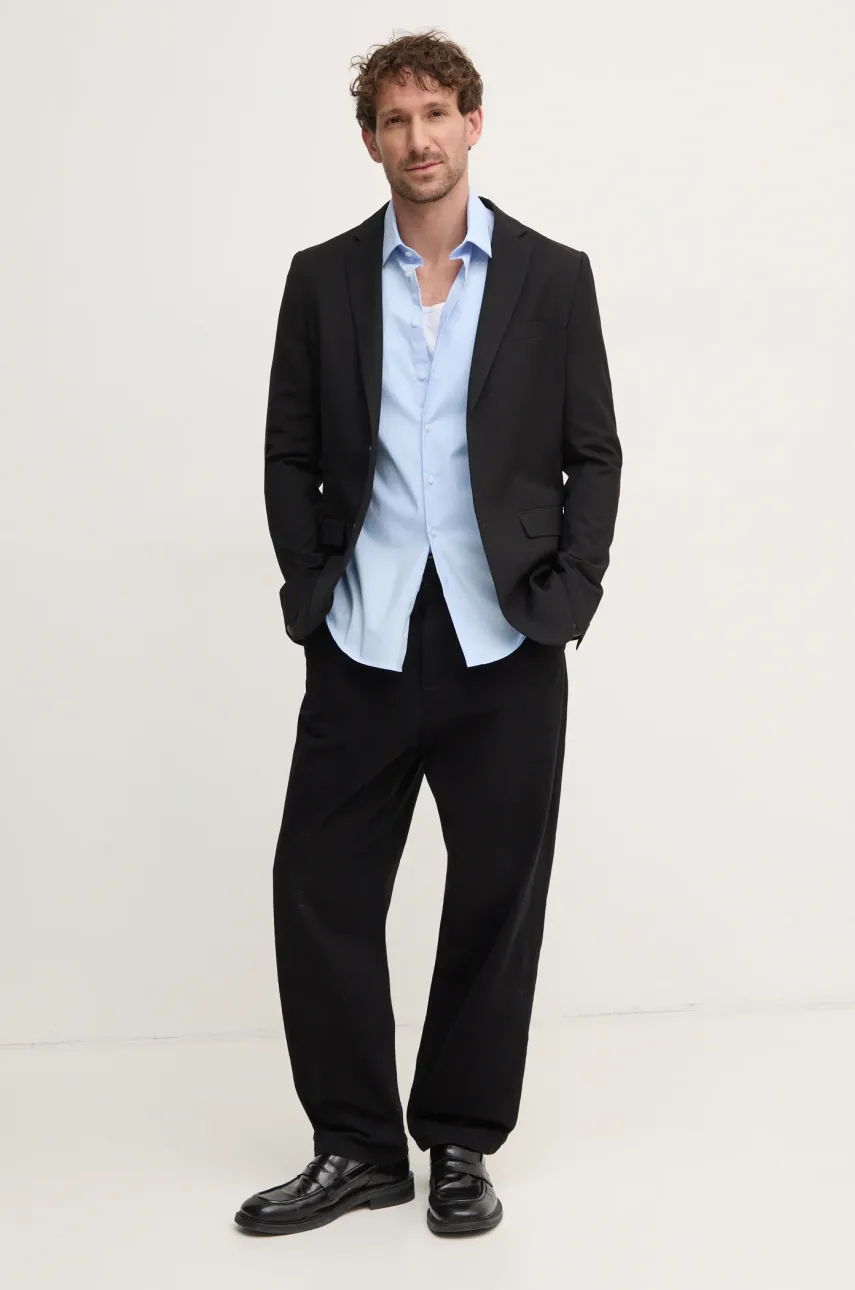 Рубашка Calvin Klein мужская slim классический воротник K10K113846 Рубашка Calvin Klein мужская slim классический воротник K10K113846