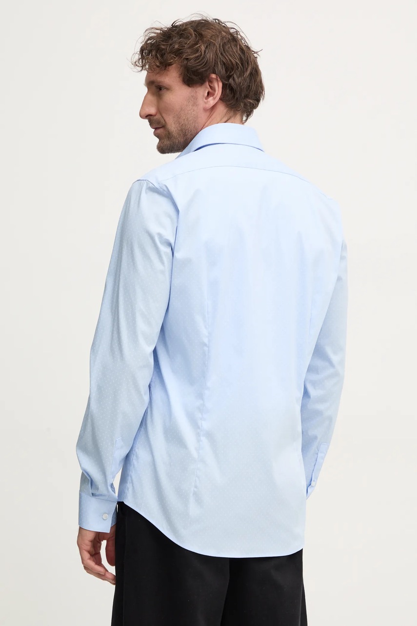 Πουκάμισο Calvin Klein χρώμα: μπλε, K10K113846 φωτογραφία