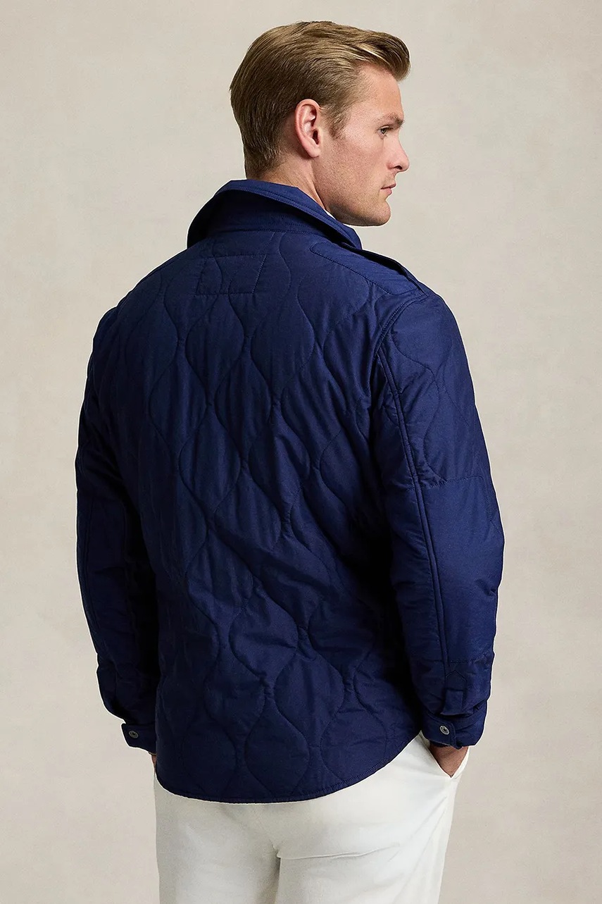 Куртка Polo Ralph Lauren мужская цвет синий переходная 710961951 Куртка Polo Ralph Lauren мужская цвет синий переходная 710961951
