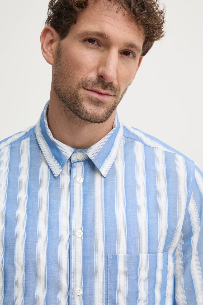 Bavlněná košile Samsoe Samsoe (obrázek 4)