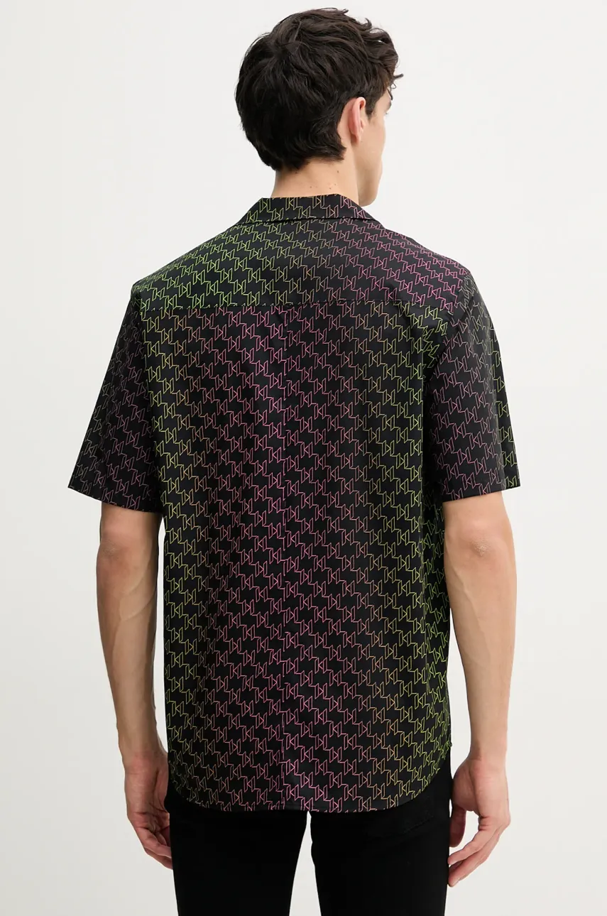 Karl Lagerfeld ing férfi, fekete, regular, 552689.605445 termék 2. képe