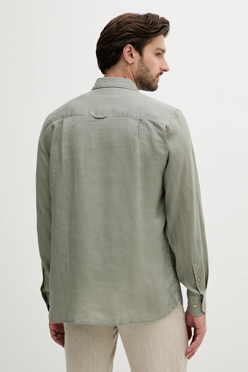 Liu Jo len ing galléros, zöld, regular, QA5097 T4359 termék 2. képe