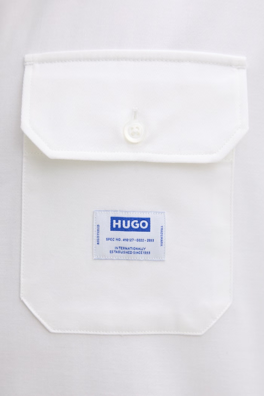 HUGO Blue košeľa pánska bavlnená