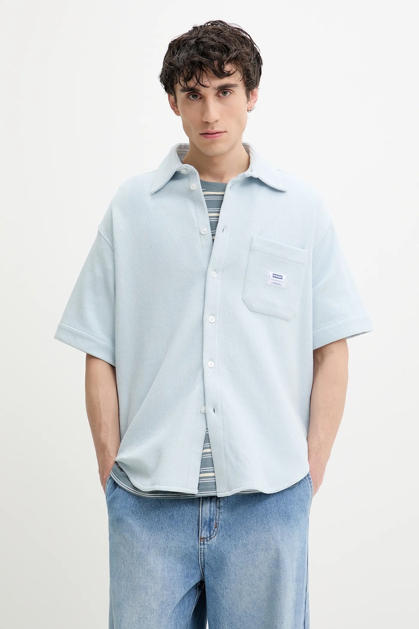 Hugo Blue camasa barbati, cu guler clasic, regular, 50540316