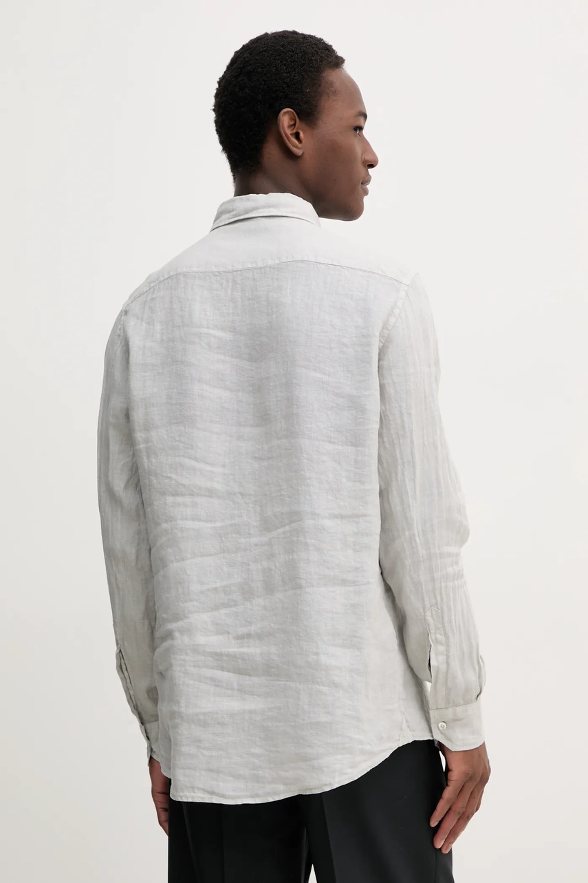 Πουκάμισο από λινό BARENA VENEZIA Camicia Mola φωτογραφία