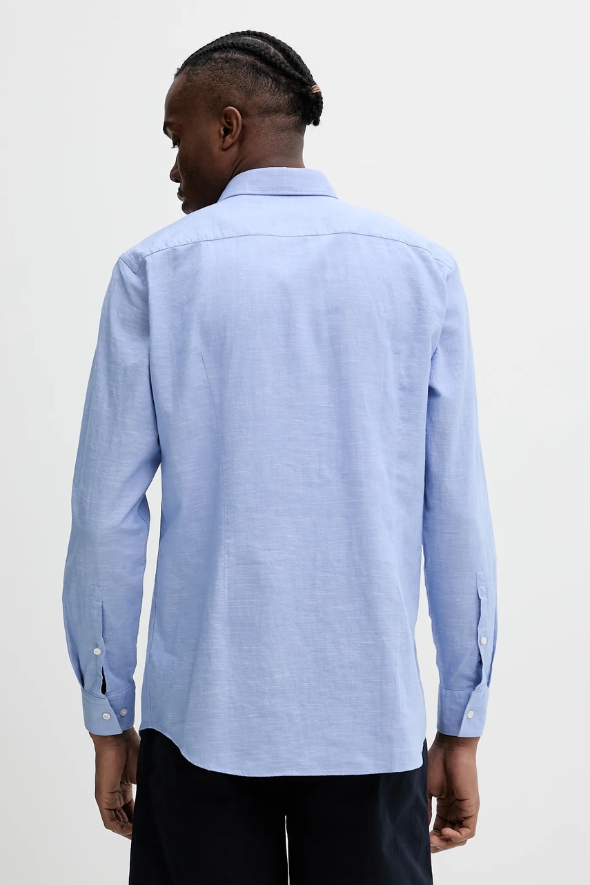Košile s příměsí lnu HUGO (obrázek 3)