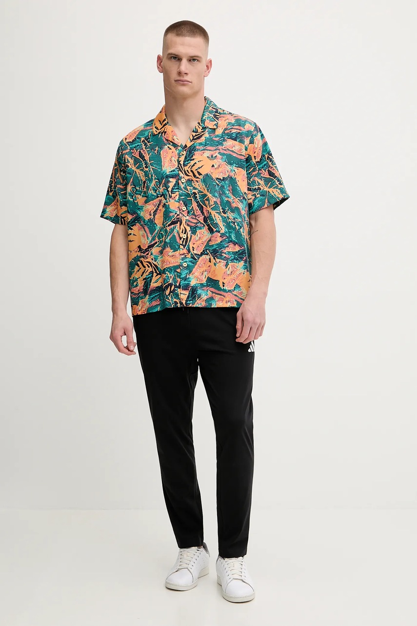 Рубашка adidas Originals Resort Shirt цвет оранжевый relaxed KC5901