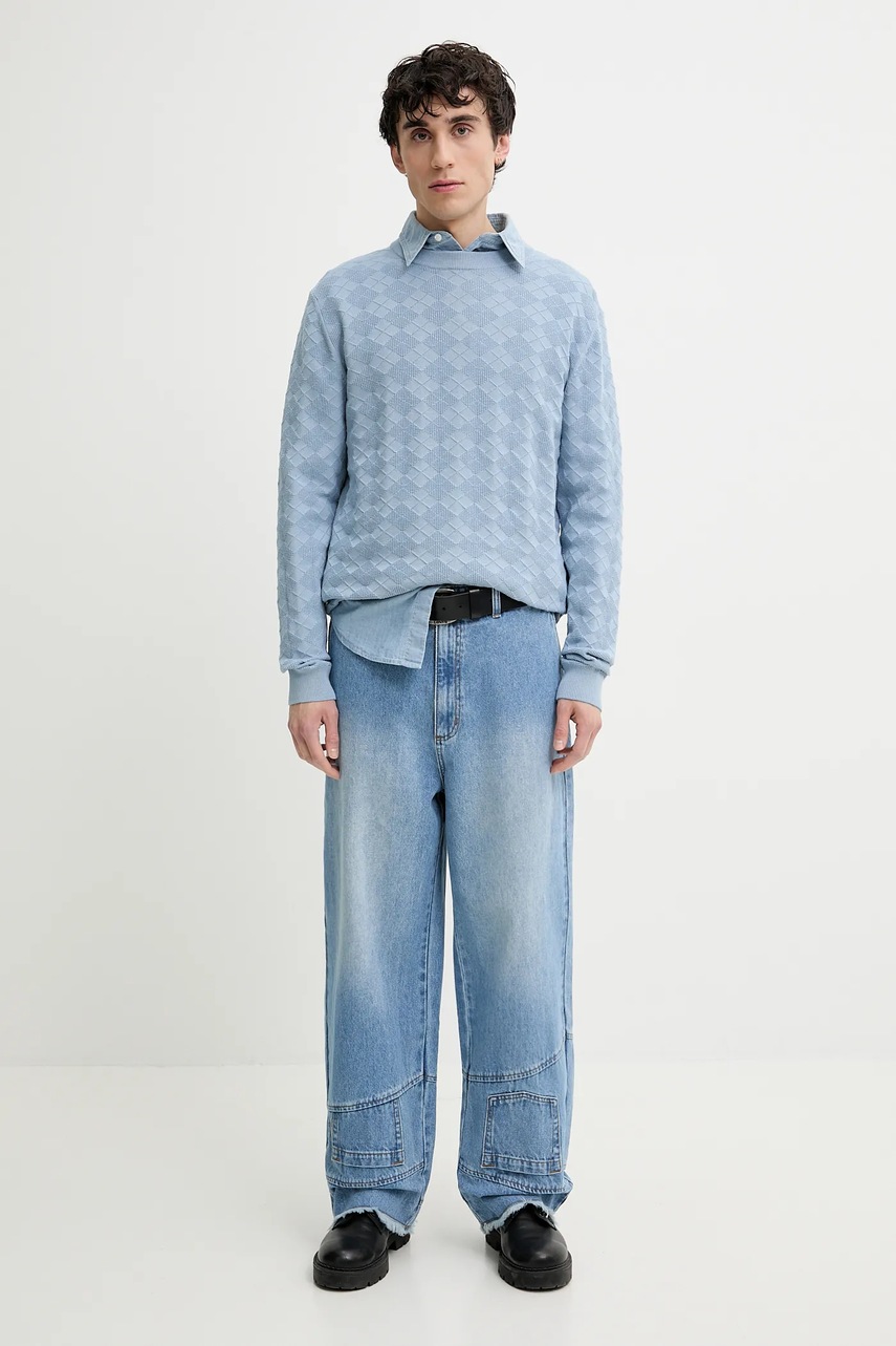 Хлопковая рубашка HUGO мужская regular классический воротник 50539312 Хлопковая рубашка HUGO мужская regular классический воротник 50539312