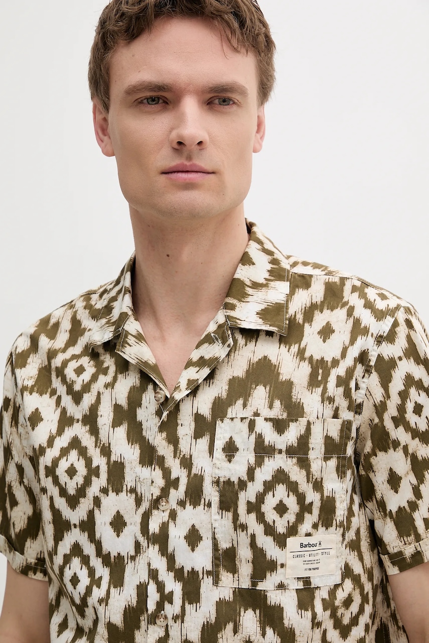 Bavlnená košeľa Homelane Printed S/S Relaxed Fit Shirt