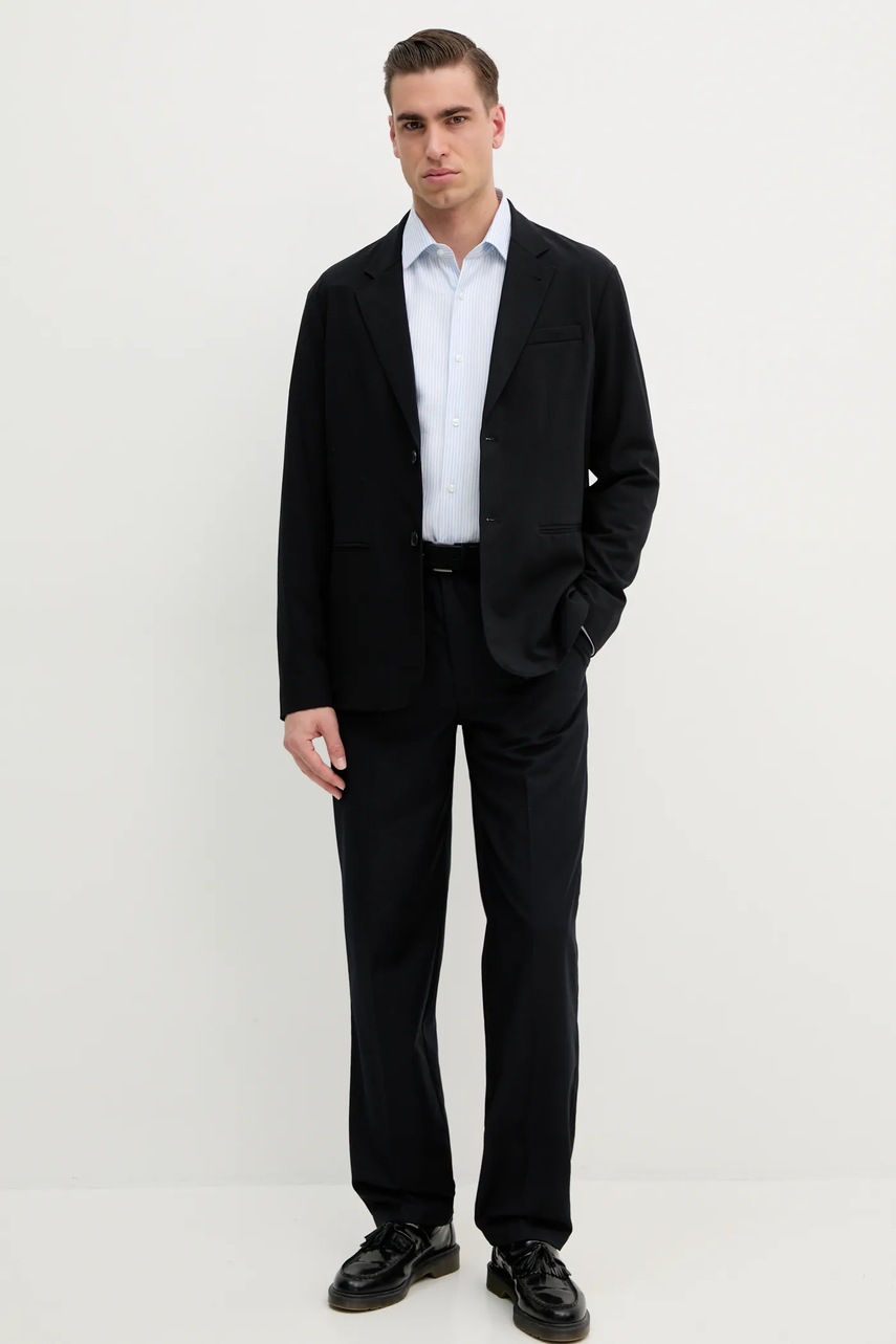 Льняная рубашка BOSS slim классический воротник 50539206 Льняная рубашка BOSS slim классический воротник 50539206