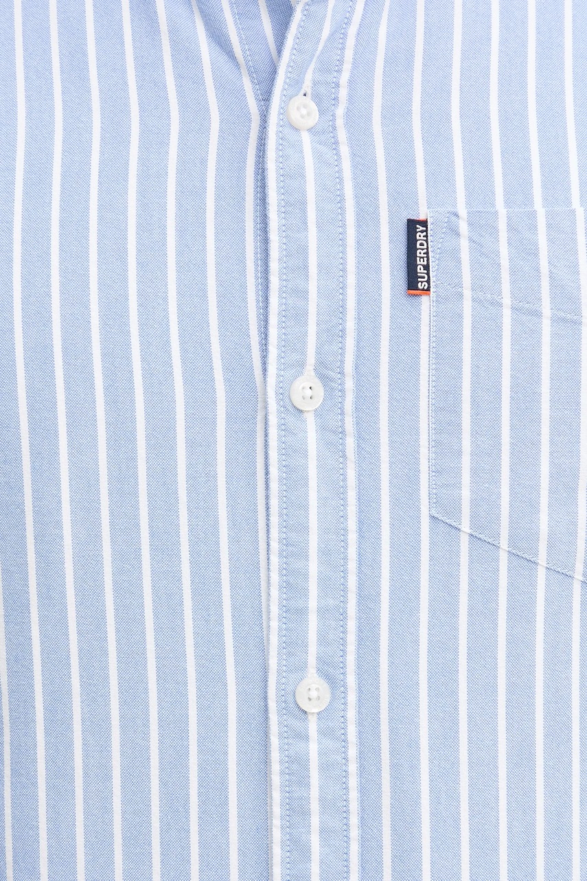 Βαμβακερό πουκάμισο Superdry φωτογραφία