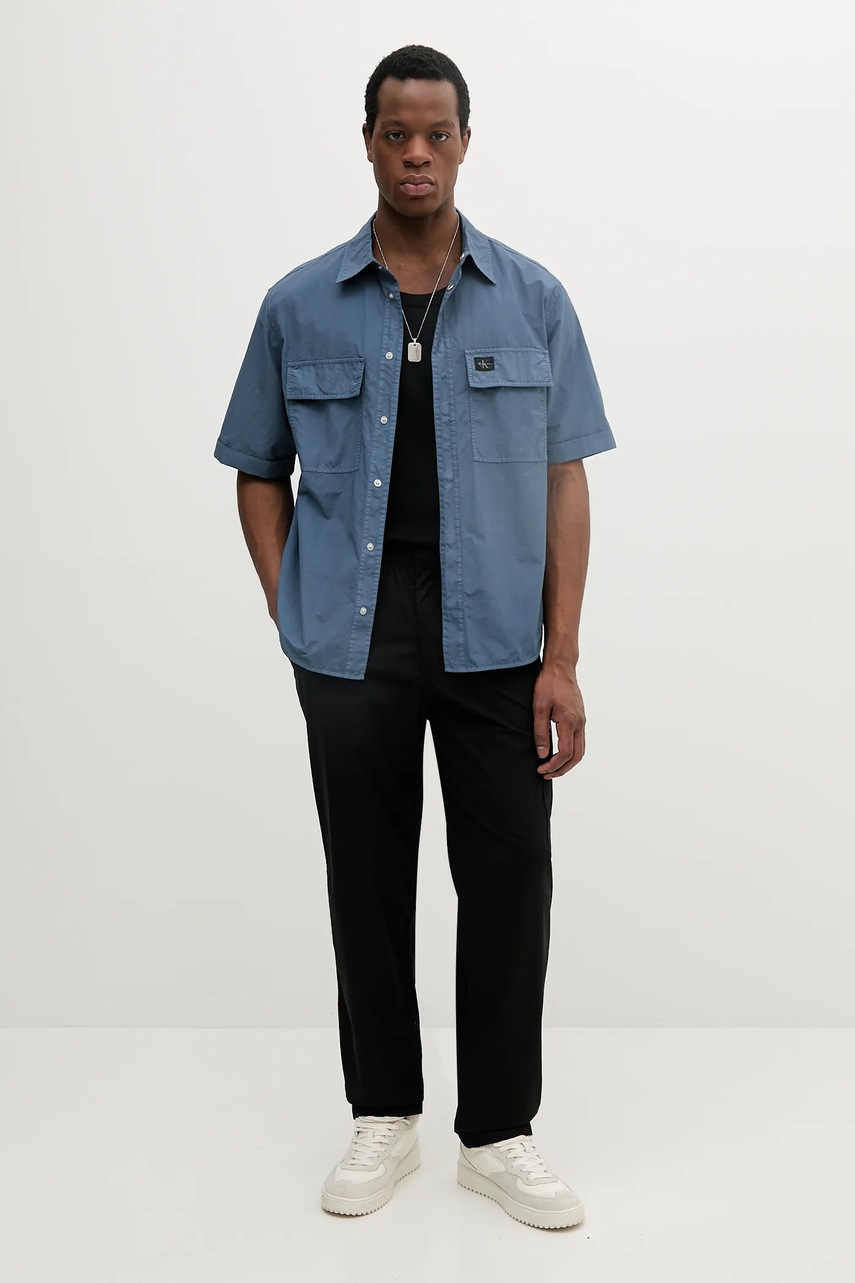 Рубашка Calvin Klein Jeans relaxed классический воротник J30J327299