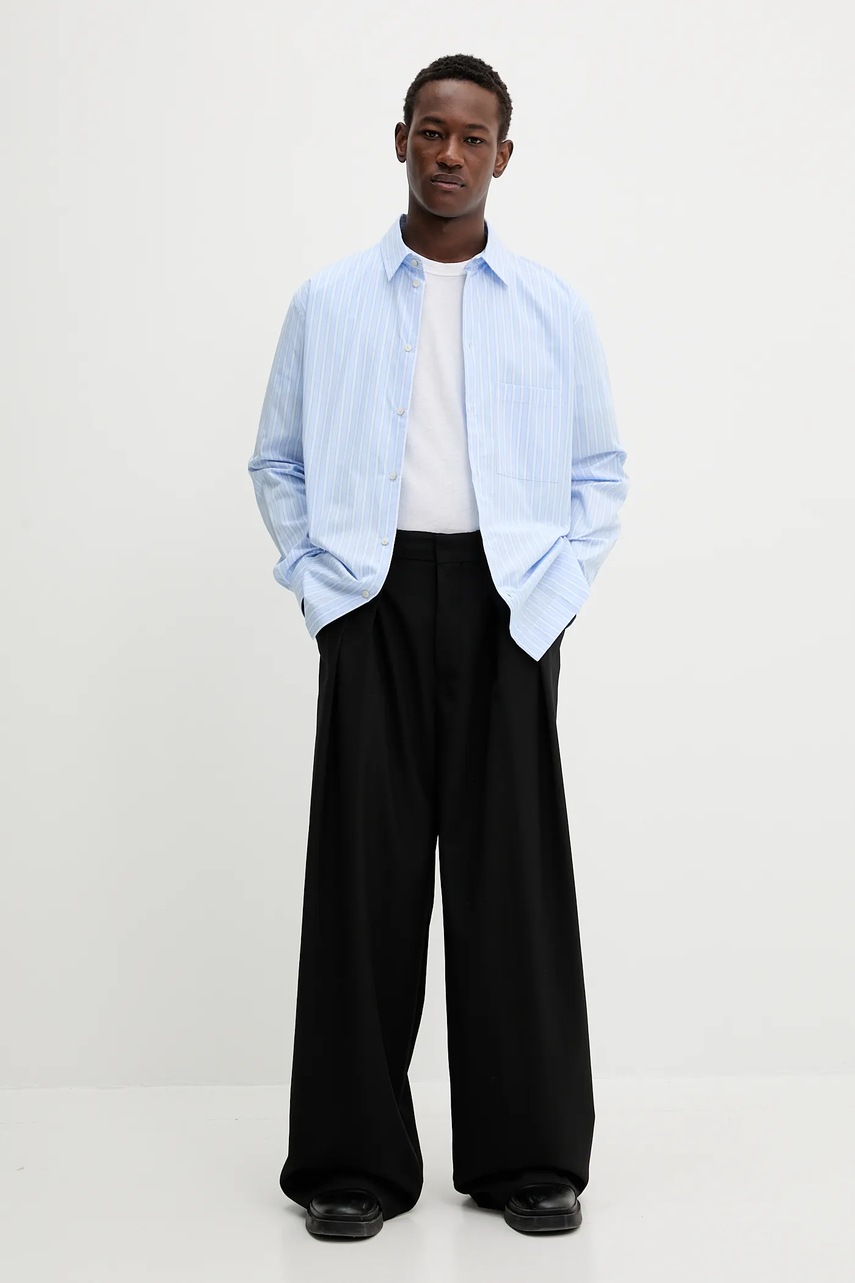 Хлопковая рубашка Won Hundred relaxed классический воротник 3557-14268