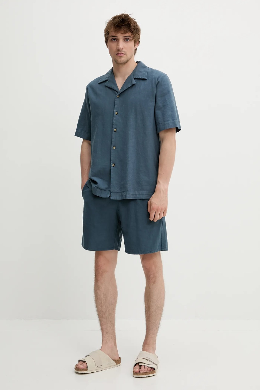 Хлопковая рубашка Won Hundred relaxed 3560-14234