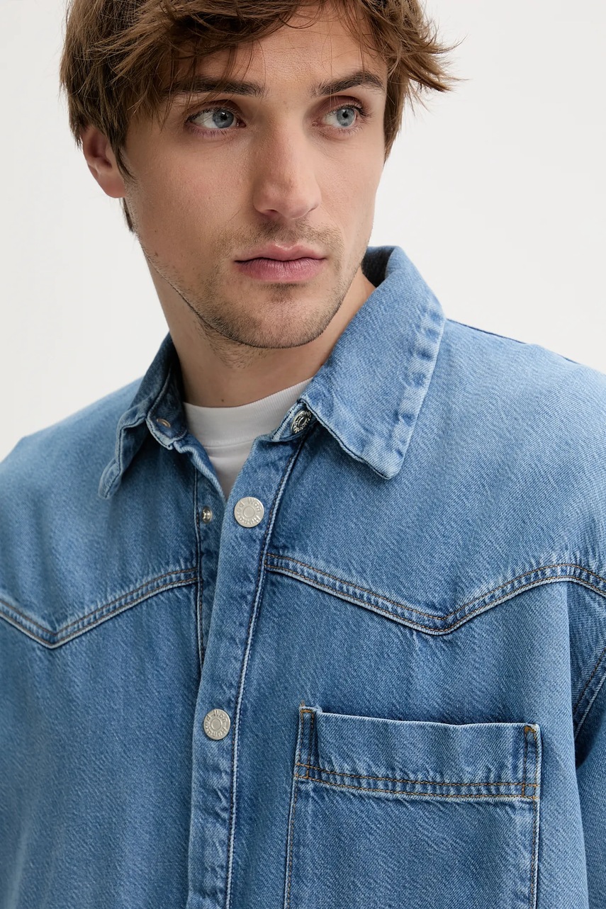 Τζιν πουκάμισο Won Hundred φωτογραφία