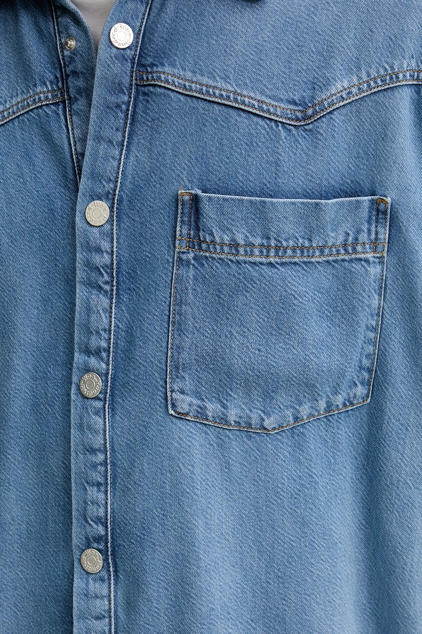 Τζιν πουκάμισο Won Hundred φωτογραφία