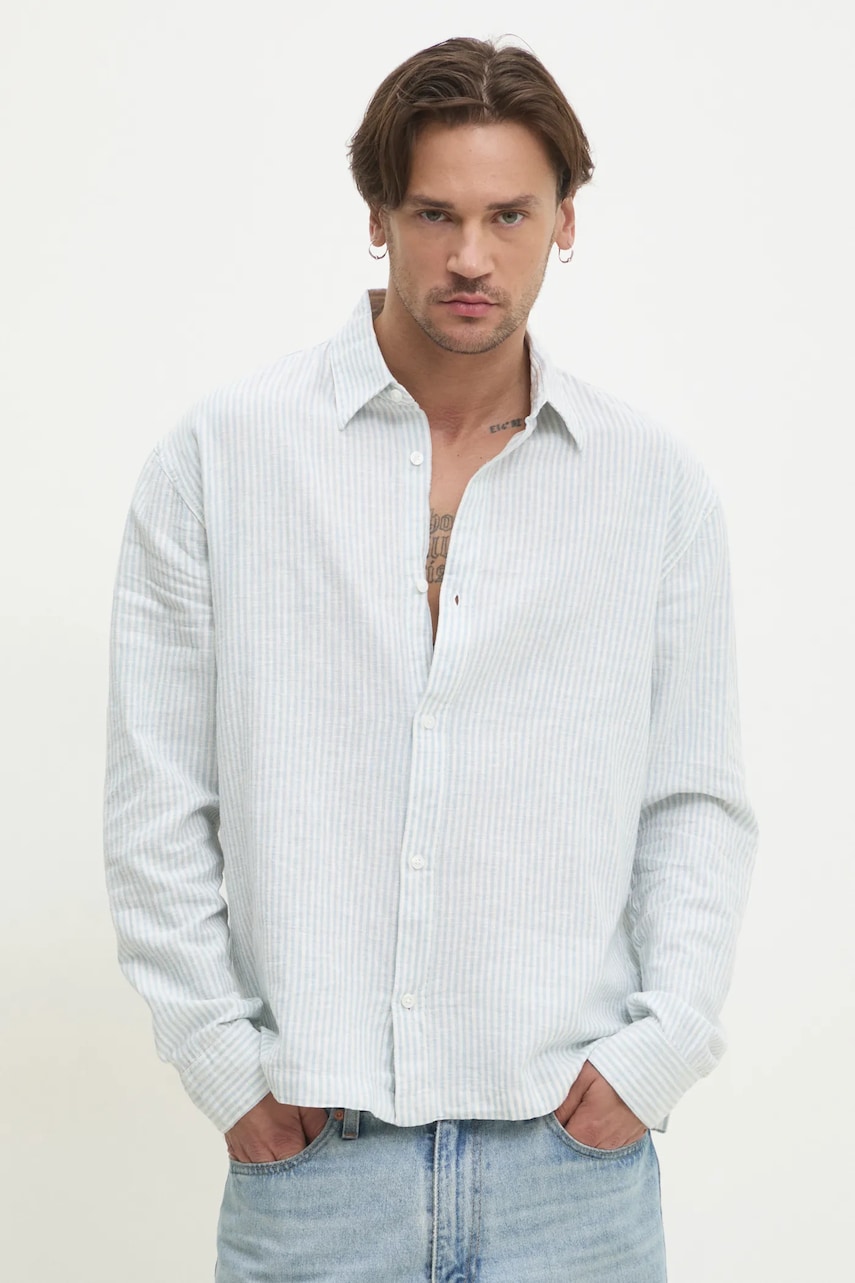 Hollister Co. camasa de in barbati, cu guler clasic, regular, KI325-5072 Hollister Co. camasa de in barbati, cu guler clasic, regular, KI325-5072