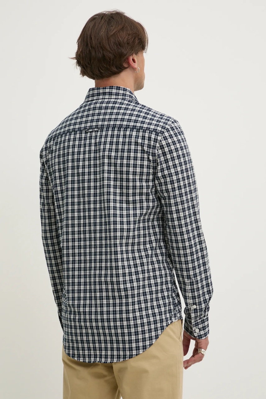 Βαμβακερό πουκάμισο Tommy Jeans φωτογραφία