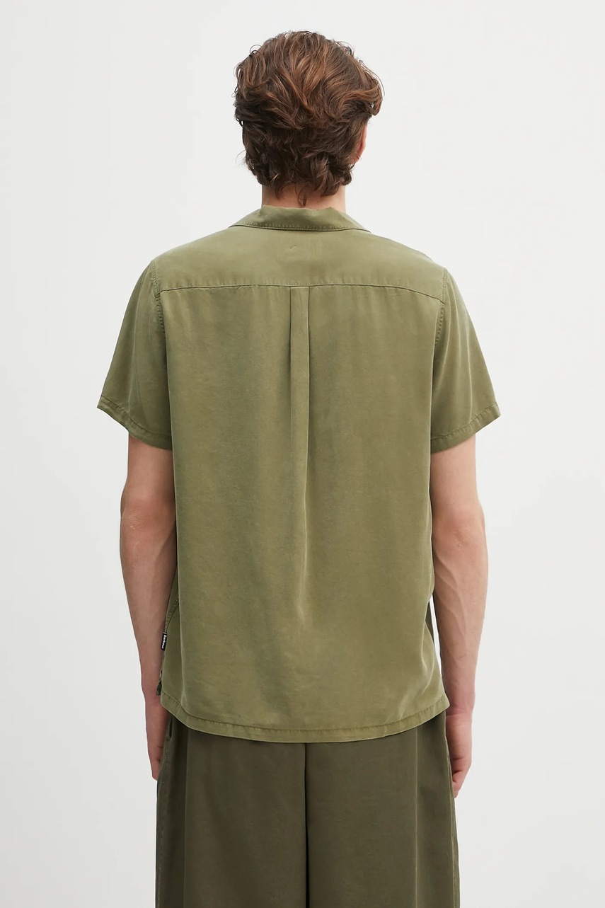 Πουκάμισο Barbour Barbour Archer Relaxed Fit S/S Shirt χρώμα: πράσινο, MSH5612 φωτογραφία